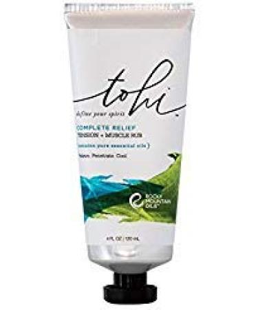 Tohi - Complete Relief - 4oz | Tension and Muscle Rub | Infused With 100% Pure Essential Oils | All-Natural Components