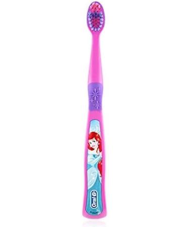 Oral-B Princess Toothbrush for Girls 3+ Extra Soft - Pack of 2 (Characters Vary) - Buy Online on GoSupps.com
