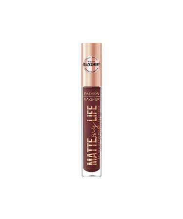 Fashion Make Up - Lipgloss "Matte My Life" - 5 ml (Black Cherry)