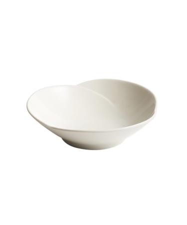 Porcelain Dinner Plates Ceramic Dinner Bowl Fruit Salad Bowl Soup Basins Ramen Plates Restaurant Irregular Shape Cutlery Snack Dessert Plate Kitchen Dinner Plates (A One Size)