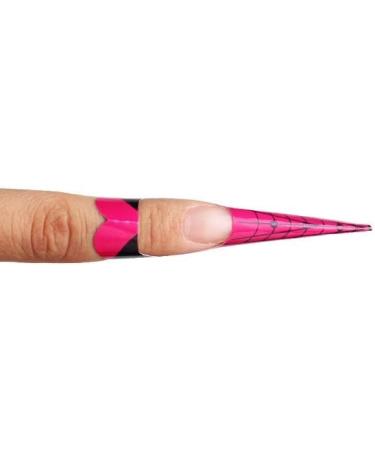 BeautyLeader 100Pcs/Roll Stiletto Nail Forms System for UV Gel Acrylic Extensions - Buy Online on GoSupps.com
