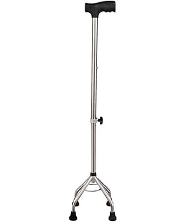 Canes Four-Legged Walking Stick Non-Slip Elderly Medical Crutch with Walking Stick Lightweight Multifunctional Adjustable Aluminum Alloy Walking Aid