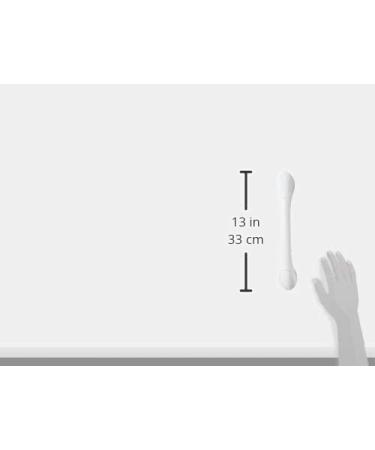 Moen LR2250DW 9-Inch Home Care Designer Hand Grip - Glacier White | Essential Bathroom Safety Accessory - Buy Online on GoSupps.com