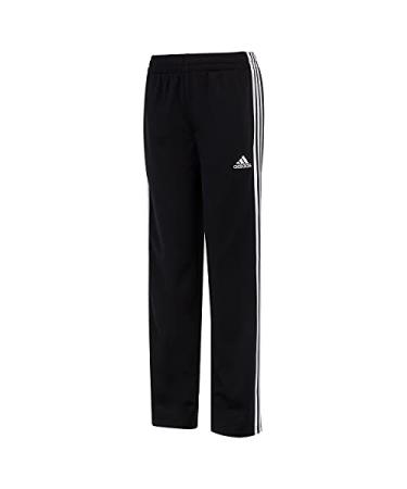 adidas Boys' Plus Size Iconic Tricot Jogger Pants Large Iconic Adi Black