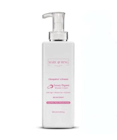 Cleopatra's Dream -Organic Luxury Goat Milk Rice Manuka Honey Shower Cream 27. oz