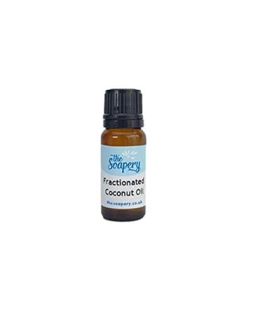 Huile de noix de coco fractionn e 10 ml Huile de support 100 % pure et naturelle pour soins de la peau et des cheveux