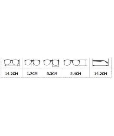 Shop Parwana Retro-Round Anti-Blue Light Glasses | UV Protection +150 C8 - International Shipping - Buy Online on GoSupps.com