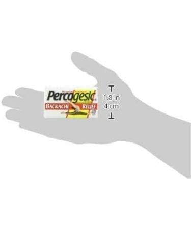 Percogesic Enhanced Pain Relief 580mg Caplets 48ct x3 - Fast Acting NSAID for Maximum Strength Relief - Aspirin Free - Buy Online on GoSupps.com