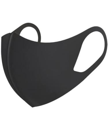 Maskitsch Washable Cloth Face Mask Reusable and Breathable with Premium Quality Ply Made in Korea Black - Buy Online on GoSupps.com