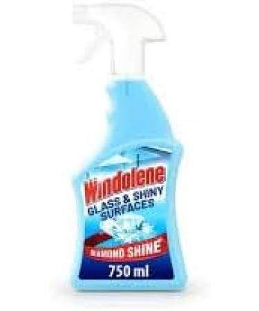 Windolene Glass Cleaner Spray 750ml (Pack of 3) | Glass Surfaces Gleaming | Crystal Clear Results | Spotless Windows and Mirrors Every Time | Ready to Sparkle Glass Cleaner Spray 750 ml (Pack of 3) - Buy Online on GoSupps.com