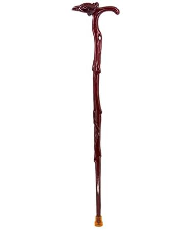 Wooden Cane Rosewood Faucet Crutches Old People Sticks Walking Sticks Walkers Gifts WoodenCanes for Men and Women decorate Selfless dedication