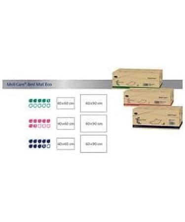 Moli Care Bed Mat Eco 9 Drops 60x90 cm - 50 Disposable Pads for Incontinence Care | International Shipping Available - Buy Online on GoSupps.com