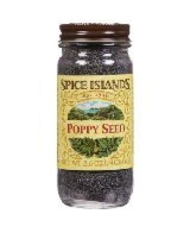 Spice Islands Poppy Seed 2.6-ounce (Pack of 2)
