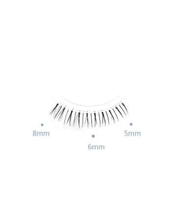 5 Pairs Handmade Lower Eyelash Extensions | Air Light Korean False Eyelashes for Flawless Lash Looks - Buy Online on GoSupps.com