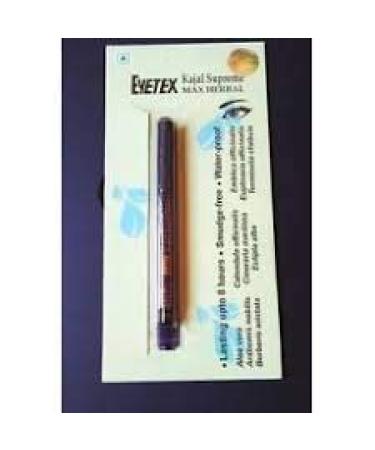 Eyetex Kajal Supreme Max Herbal - Long-lasting 0.35g Kajal for Intense Definition - Buy Online on GoSupps.com