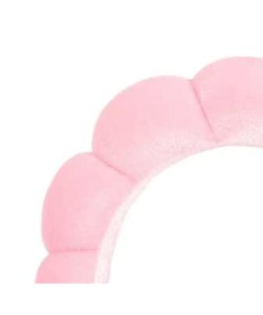 COMYX Bubble Headband for Women - Pink Spa Headband for Makeup, Skincare, Face Washing, Shower & Makeup Removal - Buy Online on GoSupps.com