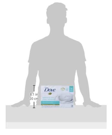 Dove Sensitive Skin Beauty Bar 3.73 oz - Unscented & Hypoallergenic 16 Pack - Buy Online on GoSupps.com