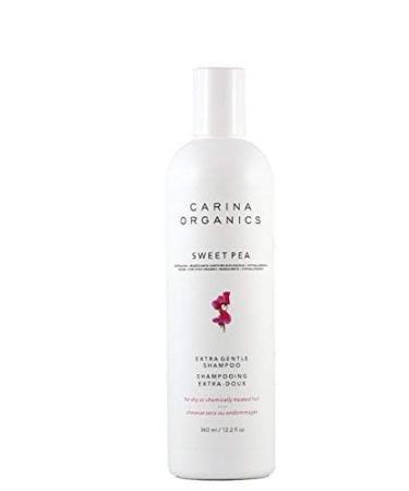 Carina Organics Sweet Pea Extra Gentle Shampoo | Natural & Eco-Friendly | Vegan & Sulfate-Free for Sensitive Scalps - Buy Online on GoSupps.com