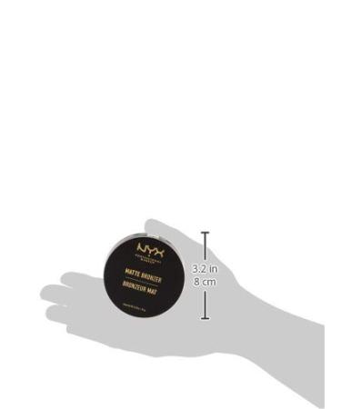 NYX Professional Makeup Matte Body Bronzer - Pressed Powder Vegan Formula No Shimmer - Light 1 - International Shipping Available - Buy Online on GoSupps.com