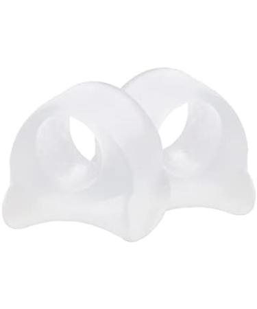 10 Pairs Wenjinghua Great Toe Orthosis Separator | Soft Comfortable Toe Care Cover - Size M Transparent - Buy Online on GoSupps.com