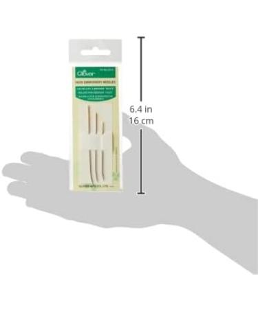 Clover 2012 Huck Embroidery Needles - Premium Quality for Fine Stitching - Buy Online on GoSupps.com