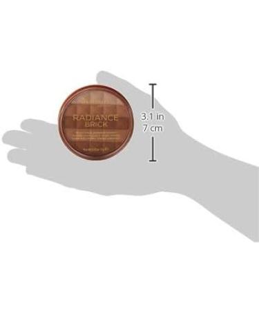 Rimmel London Radiance Shimmer Brick Pressed Bronzer 001 Light 12g - Light As Air Contouring Formula - Buy Online on GoSupps.com