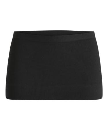 Corsinel Stomasafe plus two -layer belly bandage for secure fixing the stoma bag elastic belly band with extra supporting effect with increased activity black M/l black - box M/L