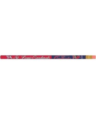 MLB St. Louis Cardinals Pencil (6 Pack) - Team Color - Officially Licensed Merchandise - Buy Online on GoSupps.com