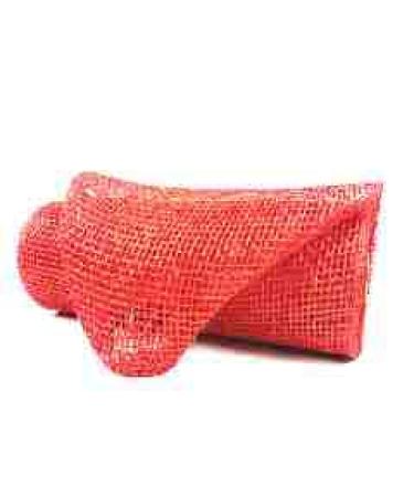 Poly Burlap Deco Mesh  10 x 10 Yards (Red)