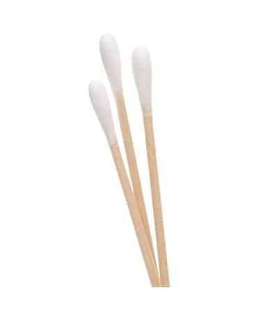 Organic Wooden Cotton Swabs (600 Count) - Biodegradable Eco-Friendly Cotton Buds for Makeup Ears & Cleaning - Buy Online on GoSupps.com
