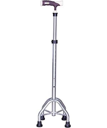 GHFTCCF Adult Crutches Aluminum Alloy Light Four-Legged Crutches with Led Lights Adjustable Canes Elbow Crutches 130kg Capacity Four-legged Silver - Buy Online on GoSupps.com