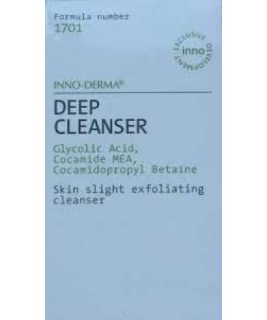 INNOAESTHETICS Deep Cleanser with Glycolic Acid for Oily/Combination Skin - Boost Collagen & Clear Complexion | Buy Internationally - Buy Online on GoSupps.com