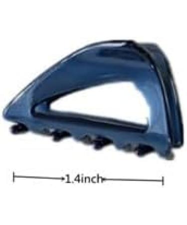 YOEMAYUNER Colorful Triangle Hair Clips for Women Small Claw Clips for Thin to Thick Hair Strong Hold Hair Clips Fashion Triangle Hair Accessories Gift for Women Girls (5Pack Colorful B) - Buy Online on GoSupps.com