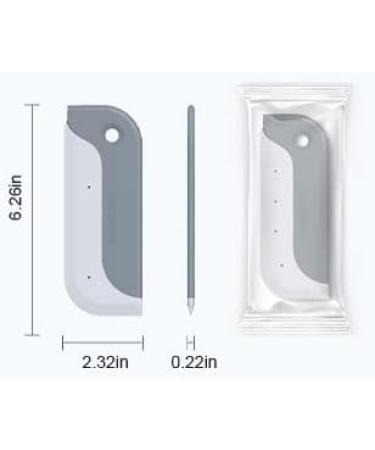 Amouy 2 Pack Mini Silicone Squeegees for Windows, Mirrors & More - Grey Yellow - Buy Online on GoSupps.com