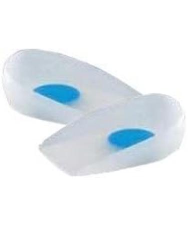 Boolavard Silicone Gel Heel Inserts - 100% Medical Grade for Plantar Support & Comfort - Medium Size Orthotic Solution - Buy Online on GoSupps.com