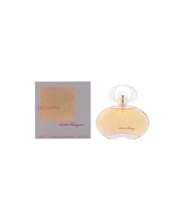 Salvatore Ferragamo Incanto Eau de Parfum Spray for Women 3.4 Ounce Sandalwood 3.4 Fl Oz (Pack of 1) - Buy Online on GoSupps.com