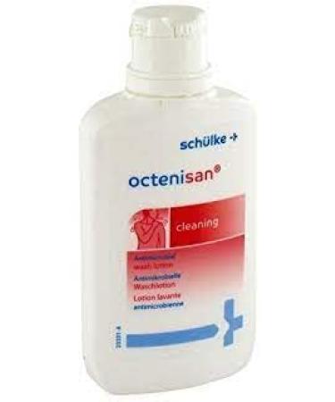 Schulke OCTENISAN Octenisept Antimicrobial Wash Lotion 300ml (2x 150ml) - Anti Bacterial Hypoallergenic Hair Body Wound Wash - Mild Gentle Wash lotion - Suitable for ALL Skin Types - Skin-neutral pH value - Broad Spectrum of Antimicrobial Efficacy