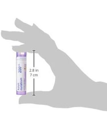 Boiron Aurum Muriaticum 200Ck - 80 Pellets for Irritability & Noise Intolerance | International Shipping Available - Buy Online on GoSupps.com