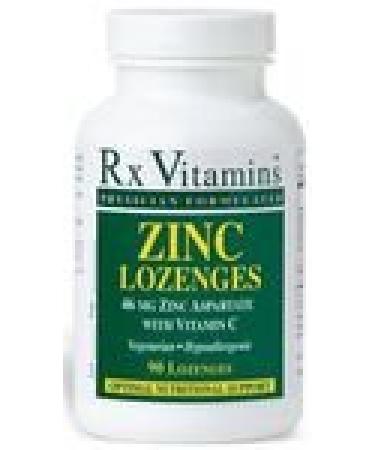 Rx Vitamins Zinc Lozenges 15 mg - 90 loz