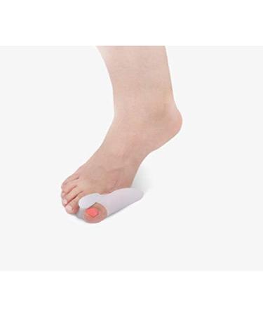 Futheda 3 Pairs Hallux Valgus Toe Separator - Silicone Big Toe Corrector & Protector in White | International Shipping Available - Buy Online on GoSupps.com