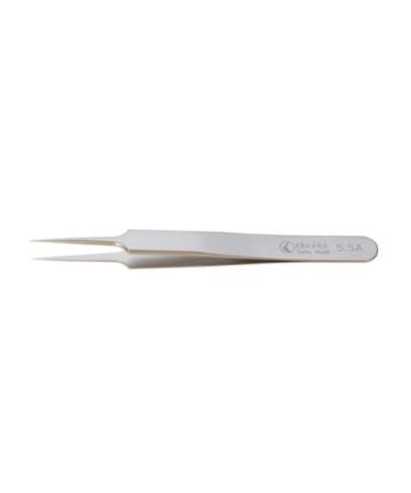 Ideal-tek Tweezers  Stainless Steel Anti-Magnetic  Style 5  4-3/8 Inches | TWZ-312.22