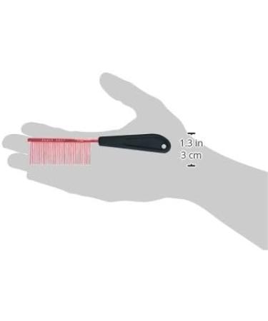 Resco Professional Antistatic Comb for Dogs and Cats | Candy Red Fur Care Tool with Fine Tooth Spacing - Buy Online on GoSupps.com