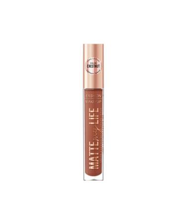 Fashion Make Up - Lipgloss "Matte My Life" - 5 ml (Chestnut)