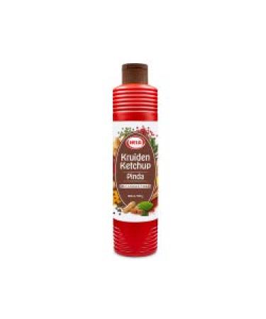 Hela Herb Ketchup Peanut Bottle 800 ml X 12 800 ml (Pack of 12)