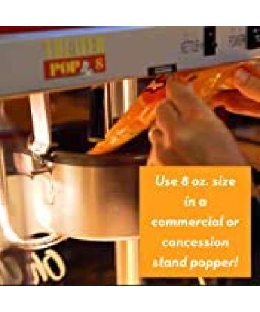 JOLLY TIME All-in-One Popcorn Kit with Kernels, Oil, and Salt for Movie Theater or Air Popper Machines (24 Pack, 8oz Kettle) - 10.5 oz (Pack of 24) - Buy Online on GoSupps.com