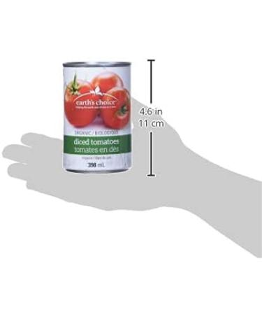 Earth's Choice - Organic Diced Tomatoes 12 Count of 398ml - Buy Online on GoSupps.com