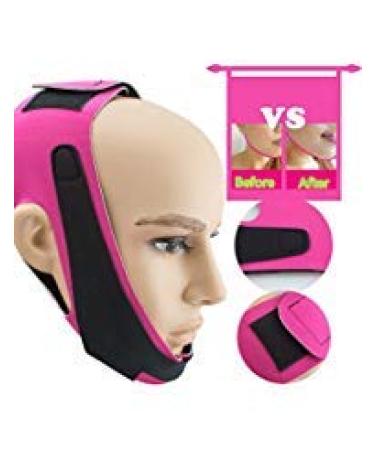 Thin Face Bandage Face Slimmer Get Rid of Double Chin Create V-Line Face Shapes Chin Cheek Lift Up Anti Wrinkle Lifting Belt Face Massage Tool for Women and Girls