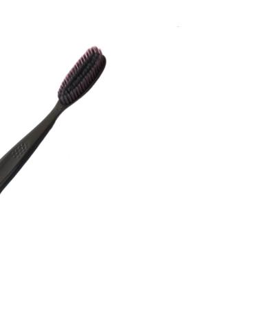 ADBCrbgen Large Head Toothbrush Mens Toothbrush with Super Hard Bristle Dental Care Toothbrush Oral Care Removing Tobacco Stains Coffee Stains Color Black Black