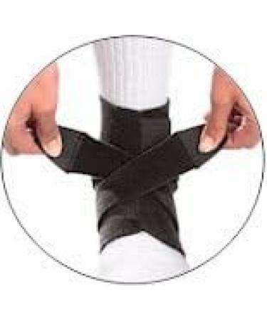 Mueller Adjustable Ankle Support - Black - One Size | Best Support for Ankle Injuries - Buy Online on GoSupps.com