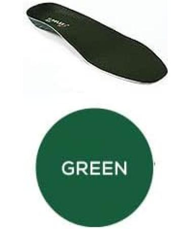Slimflex Full Length Standard Orthotic Insoles Green - UK 3 / EU 36 - Buy Online on GoSupps.com